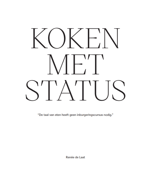 Kookboek: Koken met Status - Afbeelding 2